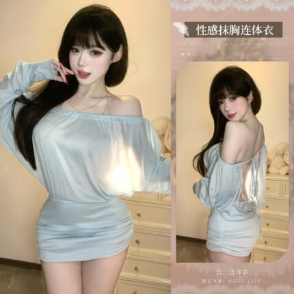 DML开档透视诱惑制服蕾丝