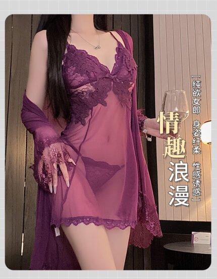 性感吊带睡裙